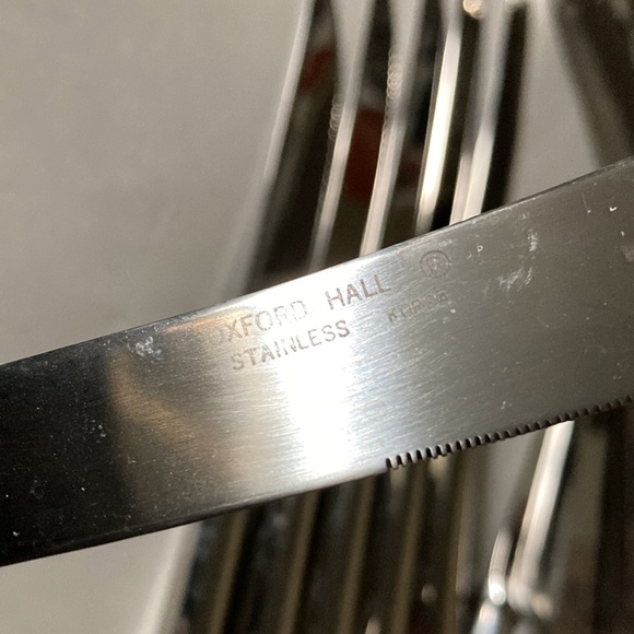 Oxford Hall Vintage Stainless Steel Knife Set NEW - Picture 7 of 7
